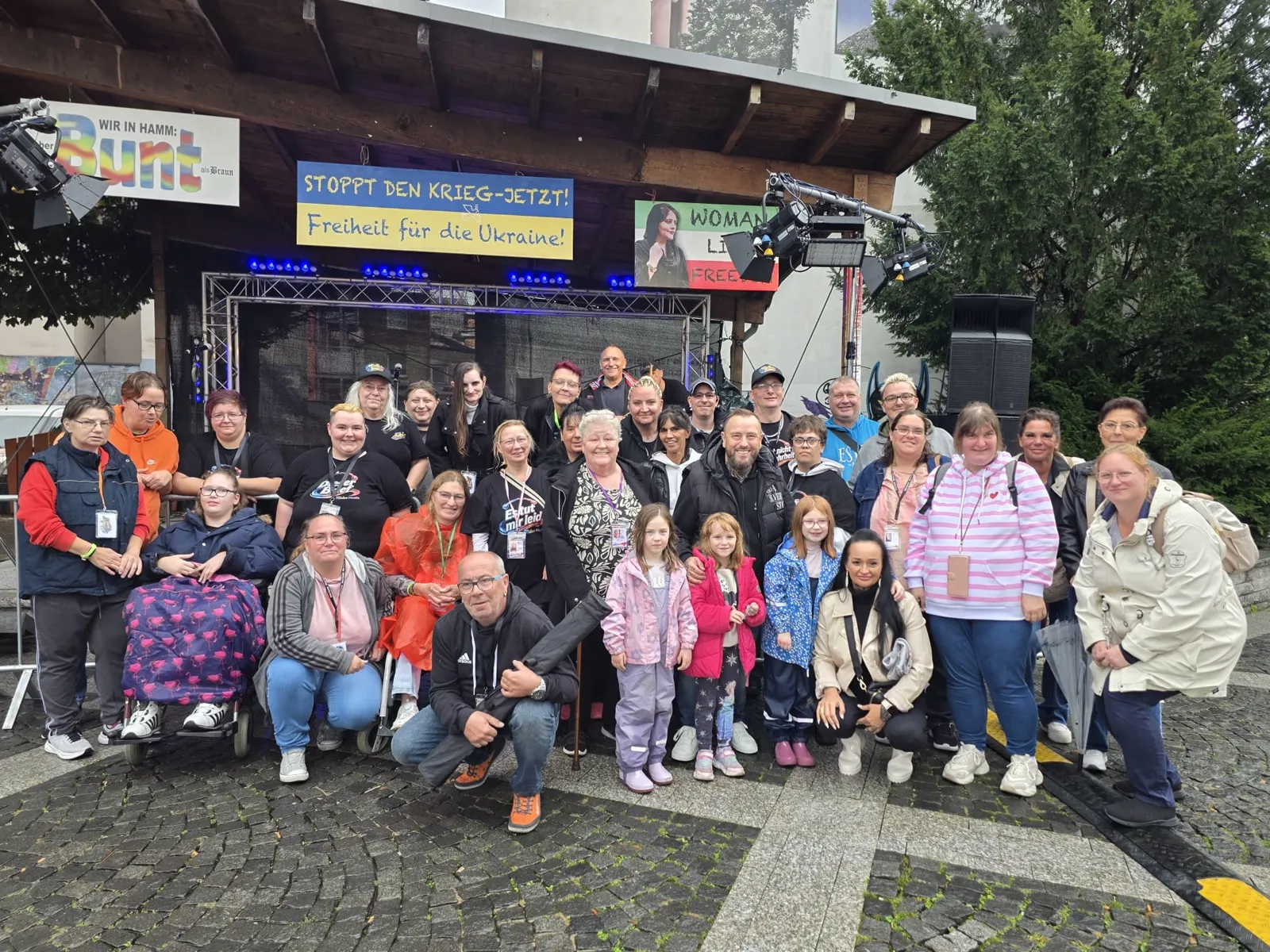 Gruppenfoto vom Fan-Treffen in Hamm
